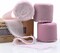 3 Rolls Dusty Rose Handmade Fringe Chiffon Ribbon 1.5 Inch x 7 Yard Silk-Like Ribbon Colorful Rustic Ribbon for Bouquets Wrapping Decor Wedding Invitation Accessories